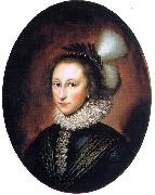 Portrait of Susanna Temple (Lady Lister) Cornelius Johnson